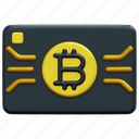 credit, card, bitcoin, crypto, cryptocurrency, innovate, money, 3d