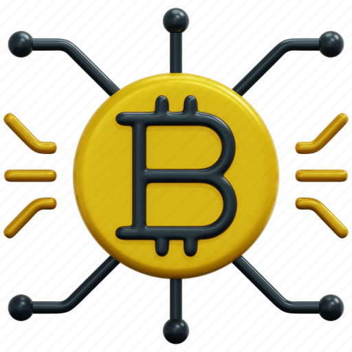 Cryptocurrency, bitcoin, electronic, cash, money, exchange, 3d icon - Download on Iconfinder