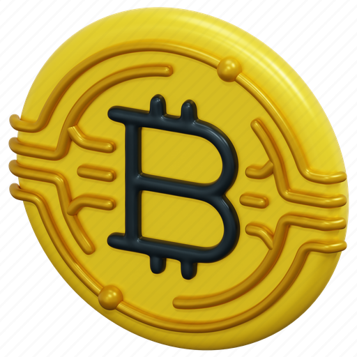 Bitcoin, cryptocurrency, money, currency, cash, coin, 3d 3D illustration - Download on Iconfinder