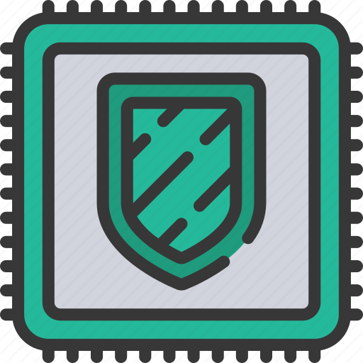 Cpu, cryptography, cyber, security icon - Download on Iconfinder