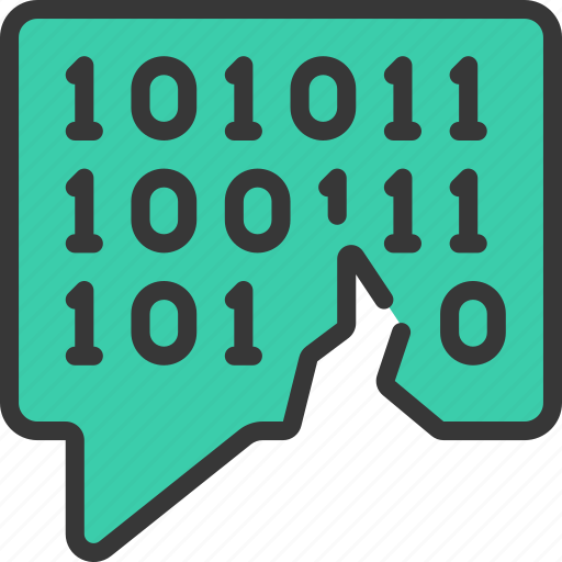 Binary, break, coded, cryptography, message icon - Download on Iconfinder