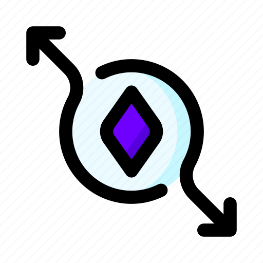 Cryptocurrency, eth, ethereum, adoption, expansion, acceptance, scalability icon - Download on Iconfinder