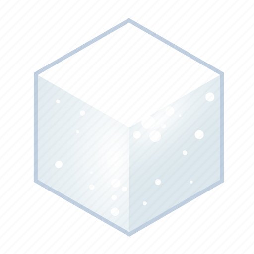 Cube, food, salt, salty, sugar cake, suggar, white icon - Download on Iconfinder