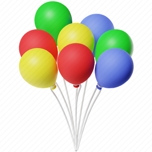 Balloons, balloon, decoration, celebration, ornament, festival, party balloon icon - Download on Iconfinder