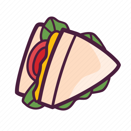 Food, breakfast, lunch, meal, sandwich, bread icon - Download on Iconfinder