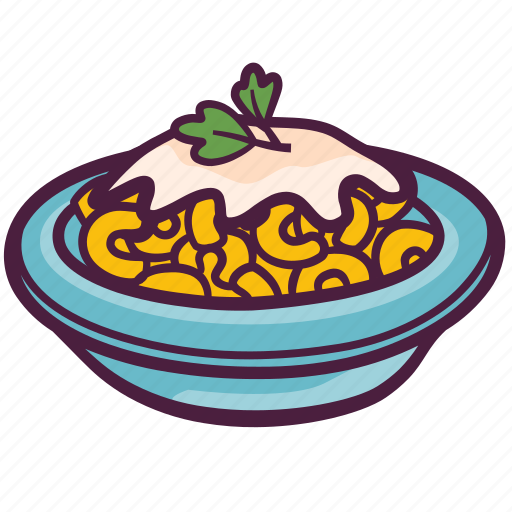 Food, restaurant, meal, macaroni, pasta, spaghetti, noodle icon - Download on Iconfinder