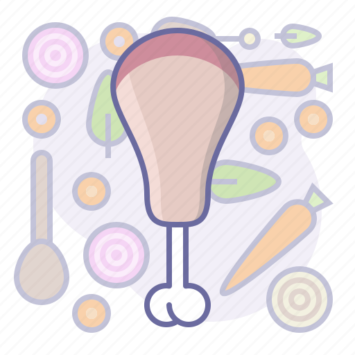 Chicken, cook, cooking, culinarium, food, kitchen, meat icon - Download on Iconfinder