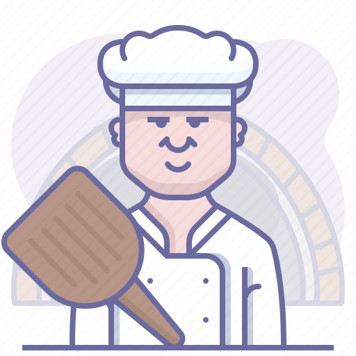 Bake, baker, chef, cooking, culinarium, pizza, pizzeria icon - Download on Iconfinder