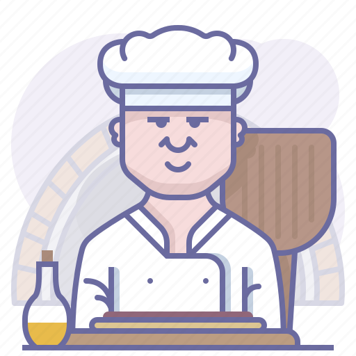 Chef, cooking, culinarium, pizza, pizzeria, restaurant, bakery icon - Download on Iconfinder
