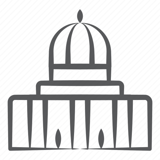 Capitol hill, government building, monument, us capitol, us landmark icon - Download on Iconfinder