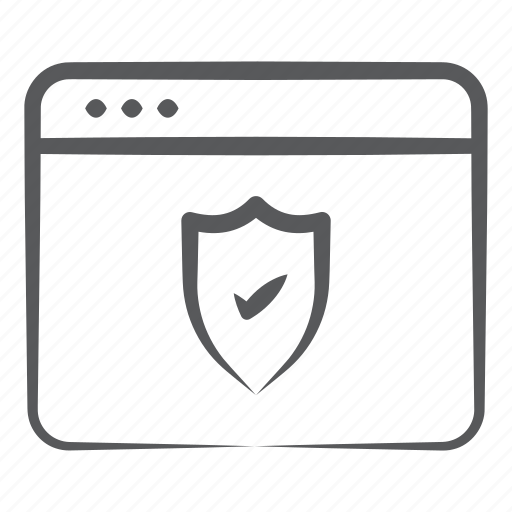 Secure website, web protection, web security, webpage security, website protection icon - Download on Iconfinder