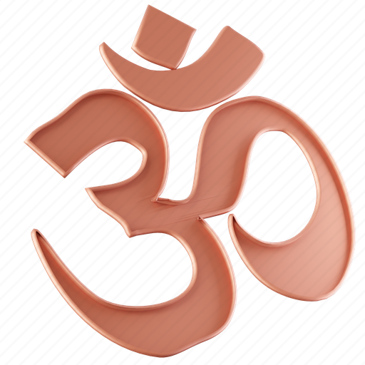 Om, religion, hindu, hinduism, diwali, festival, culture 3D illustration - Download on Iconfinder