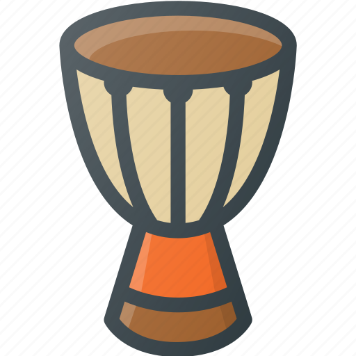 African, community, culture, djembe, drum, instrument, music icon - Download on Iconfinder