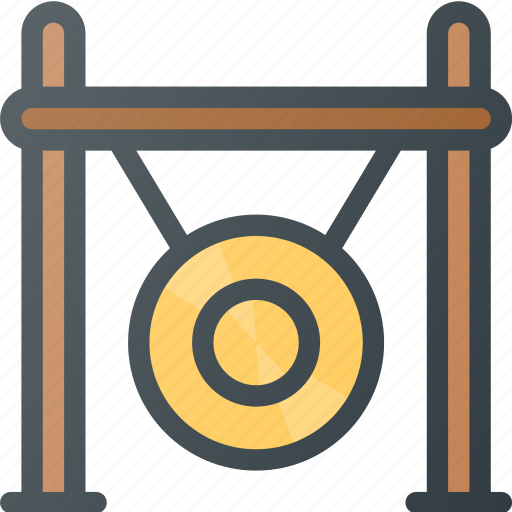 Chinese, civilization, community, culture, gong, instrument, nation icon - Download on Iconfinder