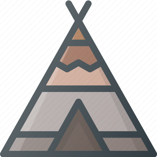 Civilization, community, culture, indian, nation, tipi, wigwam icon - Download on Iconfinder