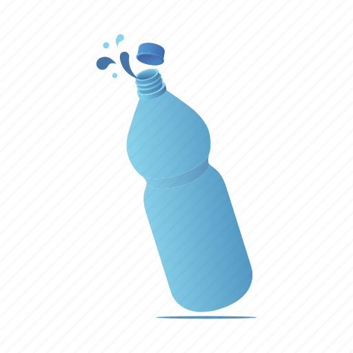 Bottle, container, cup, drink, drop, water icon - Download on Iconfinder