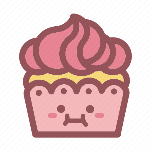 Cake, cakes, cupcake, cupcakes, emoji, emojis, face icon - Download on Iconfinder