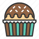 bakery, cake, chocolate, cupcake, dessert, muffin, sweets