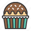 bakery, cake, chocolate, cupcake, dessert, muffin, sweets 