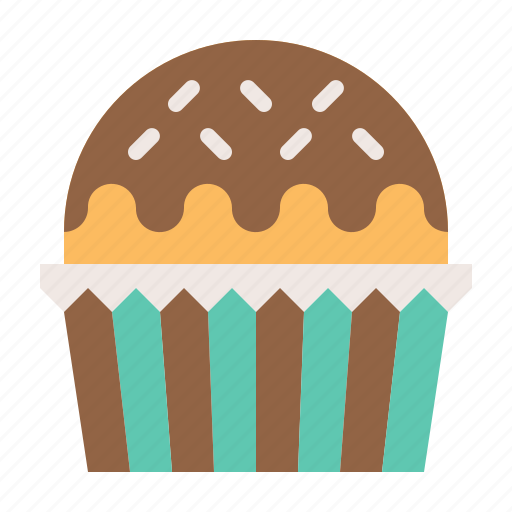 Cake, chocolate, cupcake, dessert, food, muffin, sweets icon - Download on Iconfinder