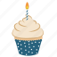 birthday, cupcake, dessert, food, frosting, muffin, sweet 