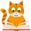 sticker, cat, cupid, pet, catalog, reader, book 
