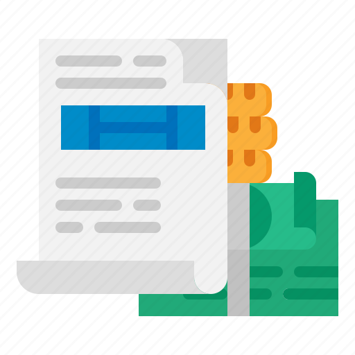 Invoice, bill, receipt, money, currency icon - Download on Iconfinder