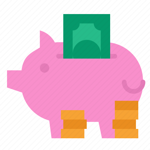 Piggybank, money, coin, saving, bank icon - Download on Iconfinder