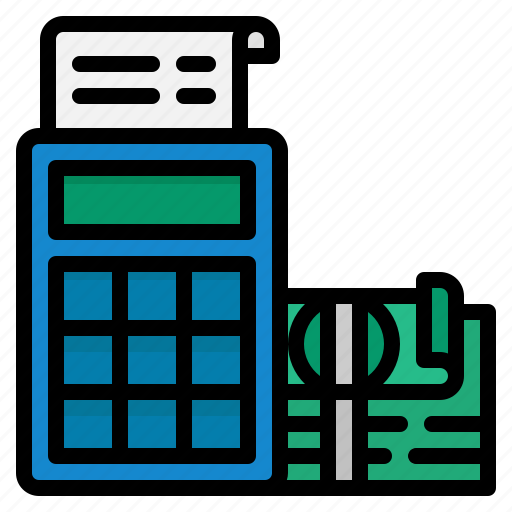 Calculator, money, bill, cash, currency icon - Download on Iconfinder