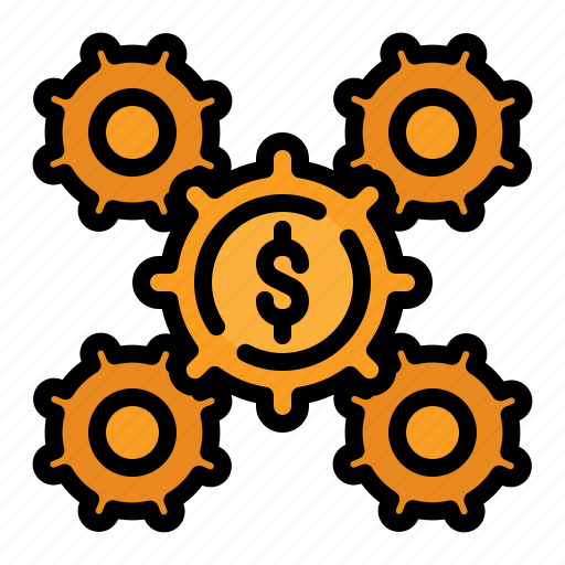 Setting, gear, config, money, investment icon - Download on Iconfinder