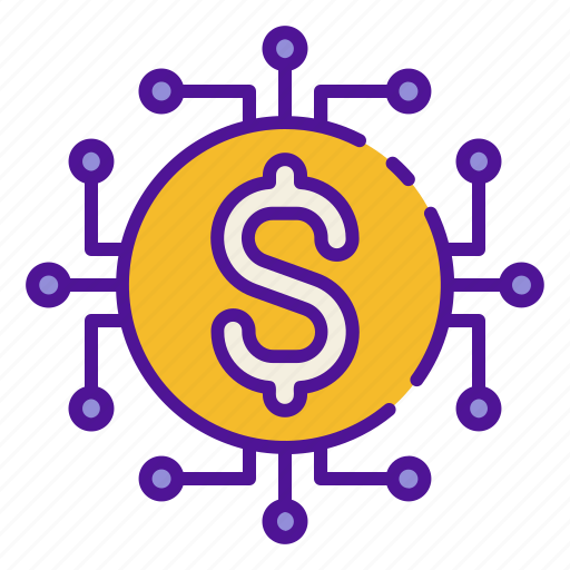 Digital, money, digital money, coin, currency, digital currency, cryptocurrency icon - Download on Iconfinder