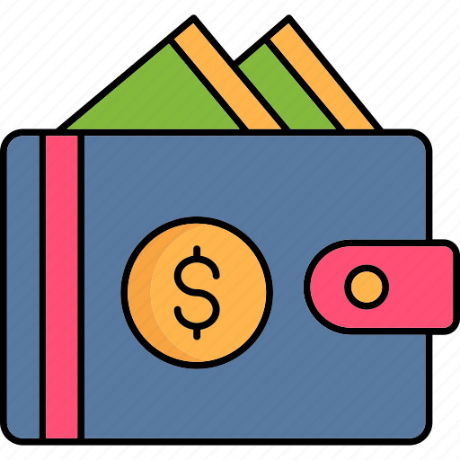Wallet, money, cash, finance, purse, payment, currency icon - Download on Iconfinder