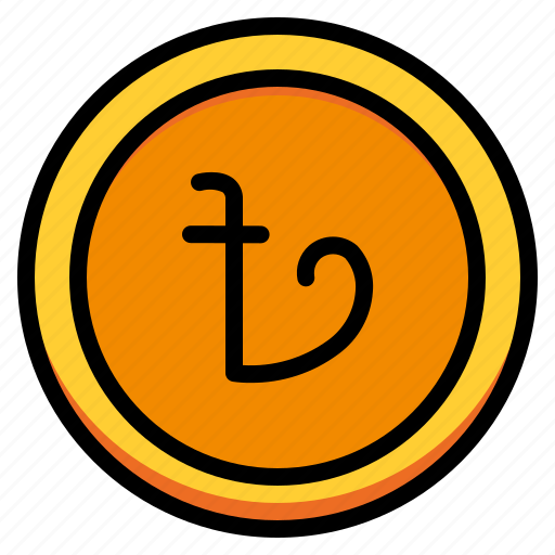 Taka, finance, currency, cash, coin, business, money icon - Download on Iconfinder
