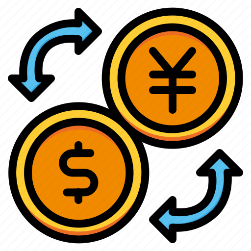 Currency, dolar, yen, exchange, finance, money icon - Download on Iconfinder