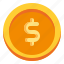 coin, currency, dollar, finance, money, cash, payment 