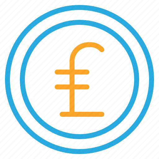 Currency, pound, sterling, coin, money, finance, business icon - Download on Iconfinder