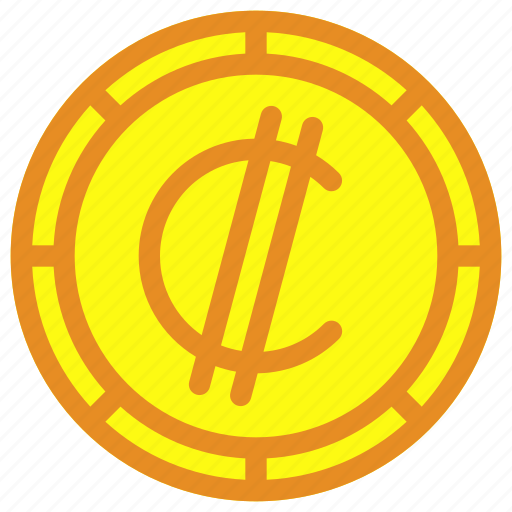 Colon, costarica, currency, finance, money icon - Download on Iconfinder