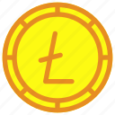 litecoin, currency, crypto, finance, coin