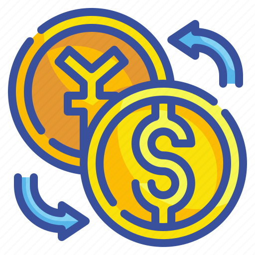 Money, commerce, coin, currency, yen, dollar, exchange icon - Download on Iconfinder