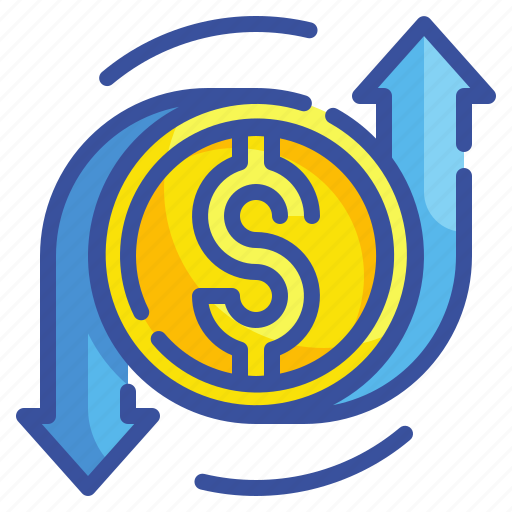 Cash, money, coin, currency, dollar, transfer, exchange icon - Download on Iconfinder
