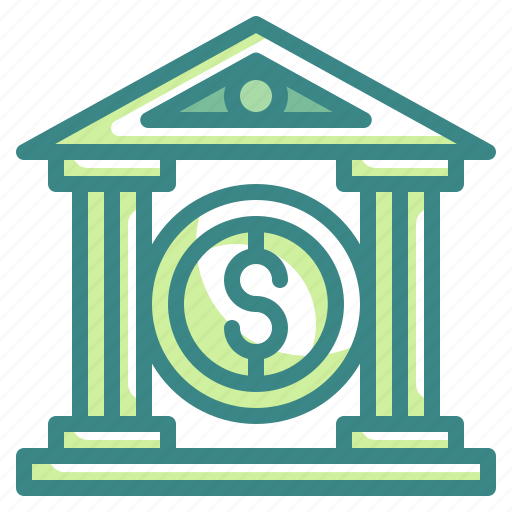 Money, coin, currency, bank, buildings, finance, savings icon - Download on Iconfinder