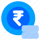 rupee, india, money, rupees, currency, coin