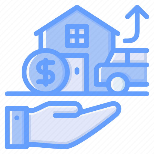 Asset, investment, growth, coin, treasure, currency, money icon - Download on Iconfinder