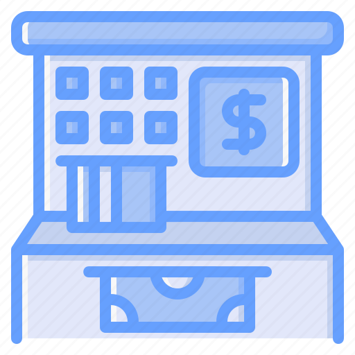 Atm, atm machine, banking, transaction, cash, card, money icon - Download on Iconfinder