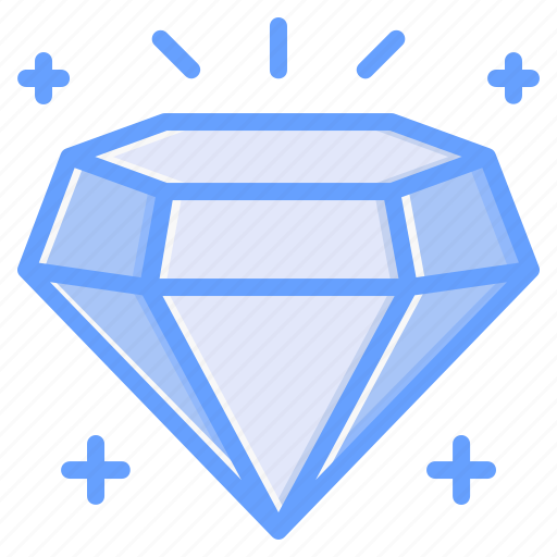 Diamond, jewelry, jewellery, stone, gemstone, crystal, precious icon - Download on Iconfinder