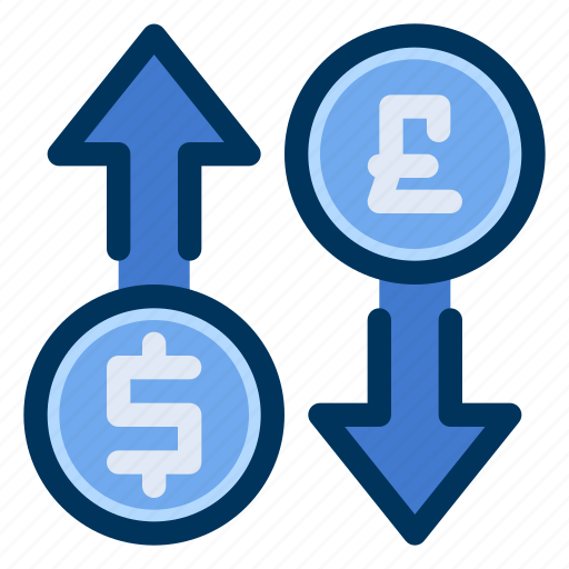 Currency, dollar, exchange, pound, sterling, trade icon - Download on Iconfinder
