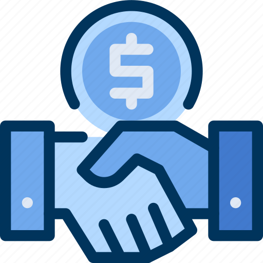 Deal, financial, handshake, money icon - Download on Iconfinder