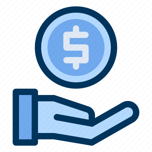 Hand, money, save, saving icon - Download on Iconfinder