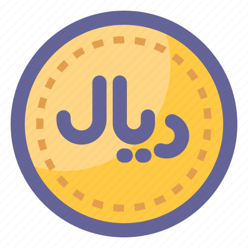 Coin, currency, exchange, iranian rial, payment, qatar, riyal icon - Download on Iconfinder