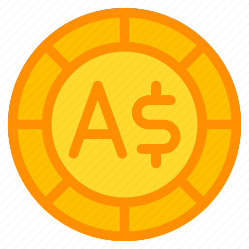 Australian, dollar, coin, currency, money, cash icon - Download on Iconfinder
